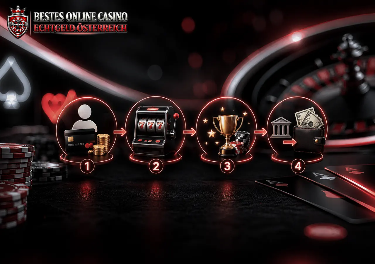 Schritt-für-Schritt-Anleitung zum Spielen auf der Echtgeld-Plattform